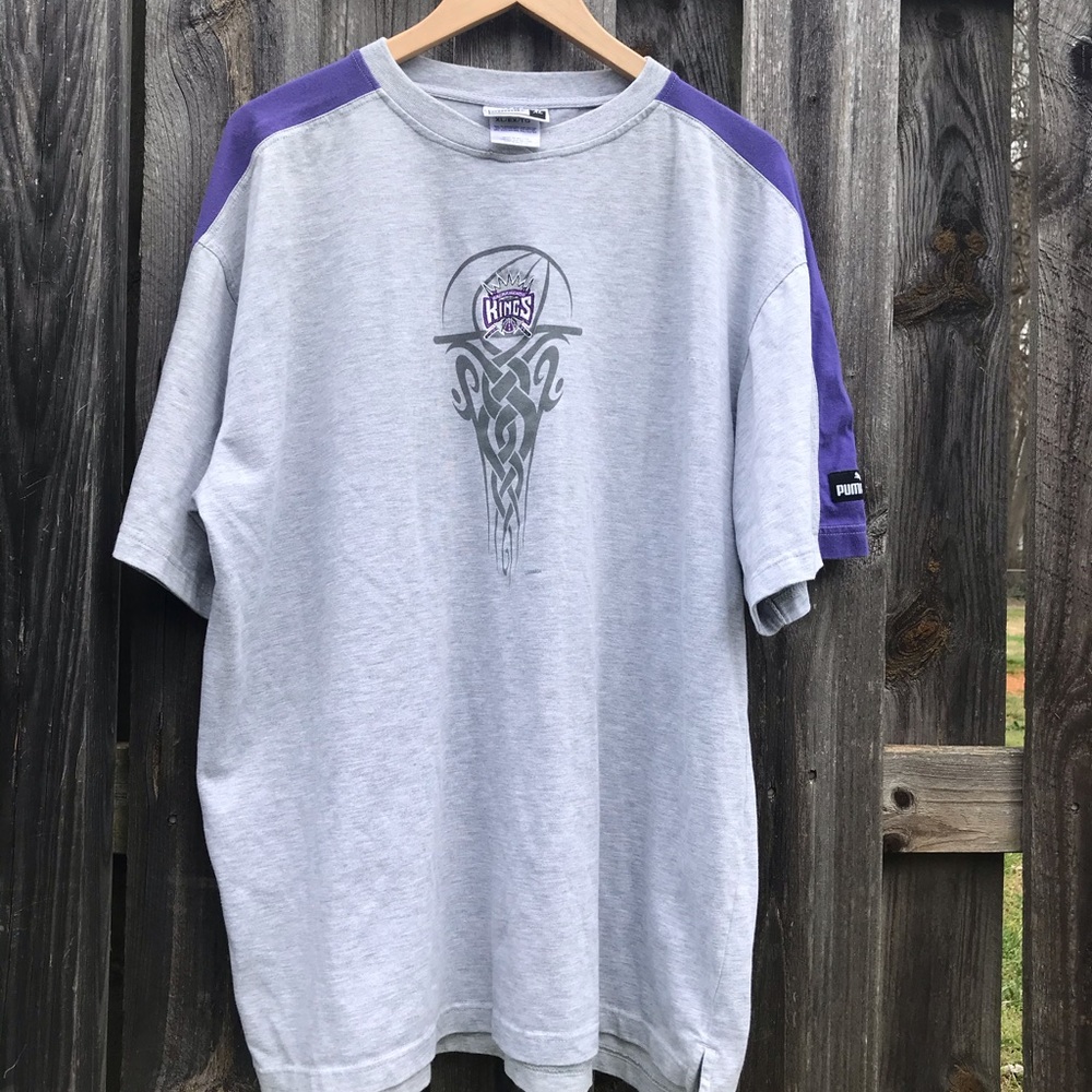 NBA puma kings shirt